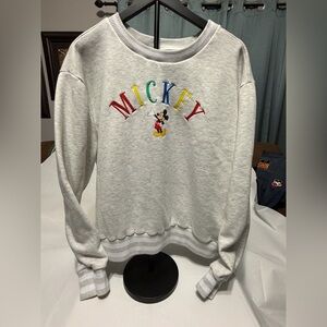 Disney Mickey Mouse Varsity Oversized Sweatshirt